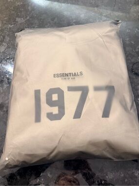 Fear of God Essentials 1977 Hoodie - wheat color